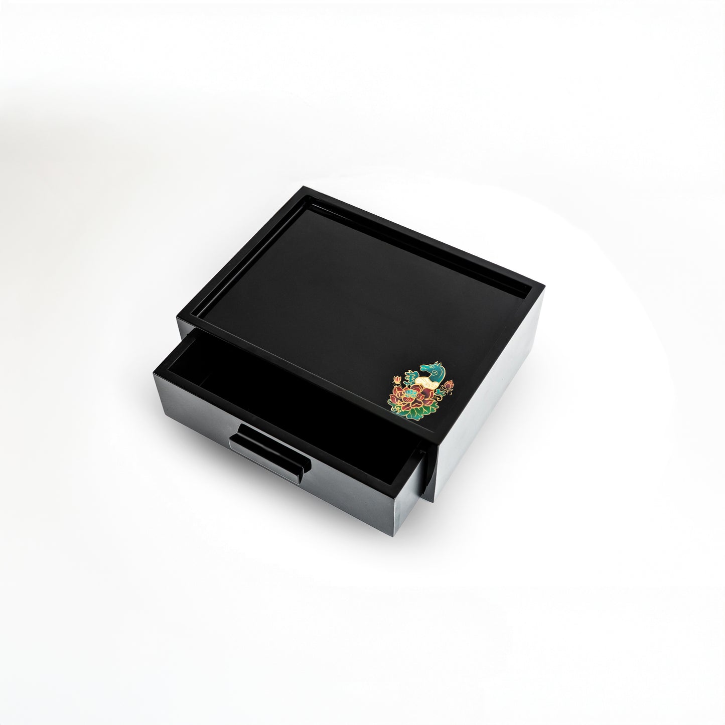 Hand-Painted Lacquer Tea & Amenities Set – Vietnamese Craftsmanship by Lux Annam