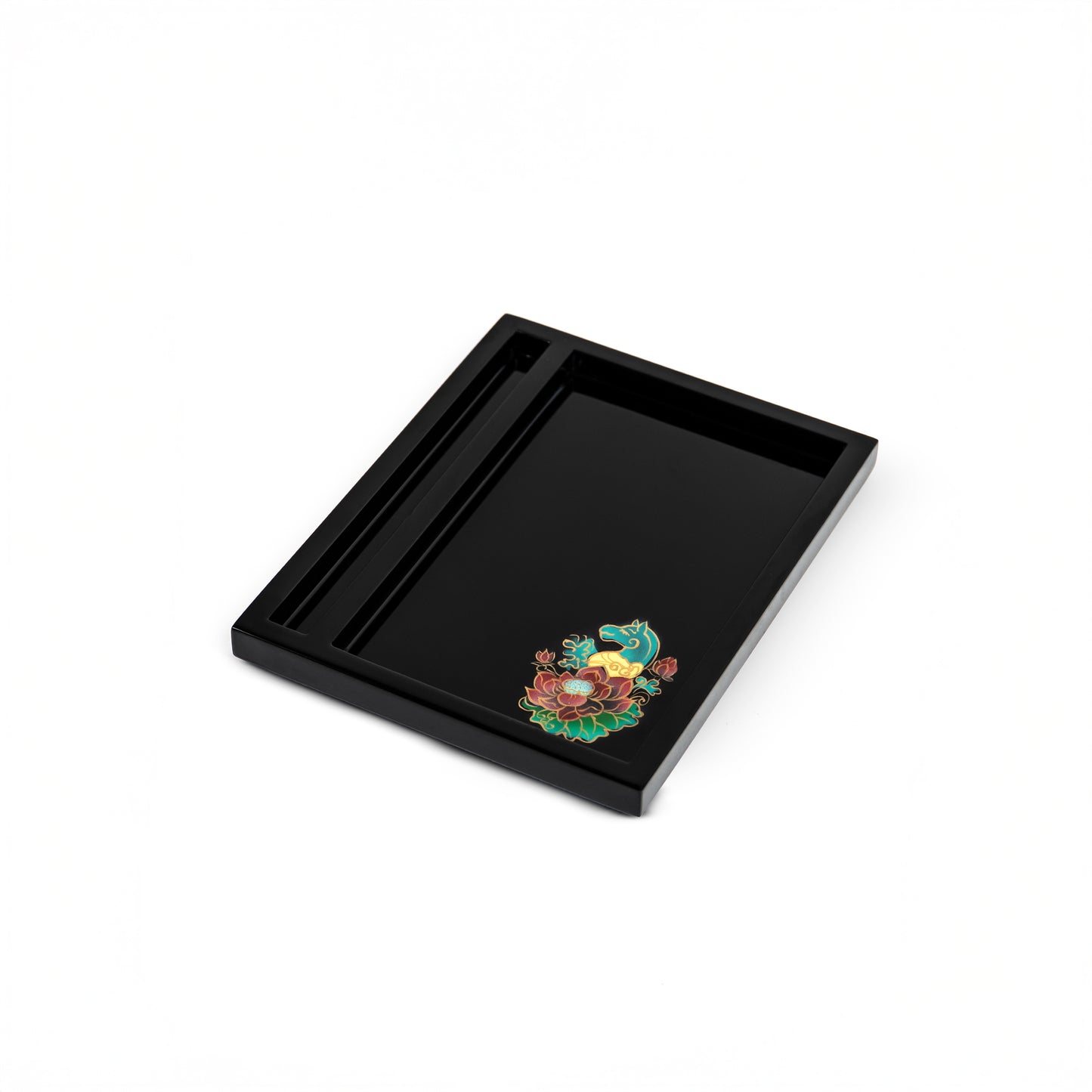Hand-Painted Lacquer Tea & Amenities Set – Vietnamese Craftsmanship by Lux Annam