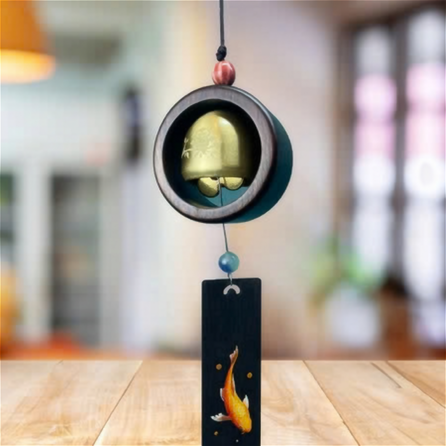 Lux Annam – Handmade Metal and Wooden Wind Chime for a Peaceful Home
