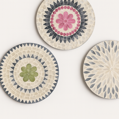 Lux Annam Mother of Pearl Plate – Vietnamese Handcrafted Art for Timeless Décor