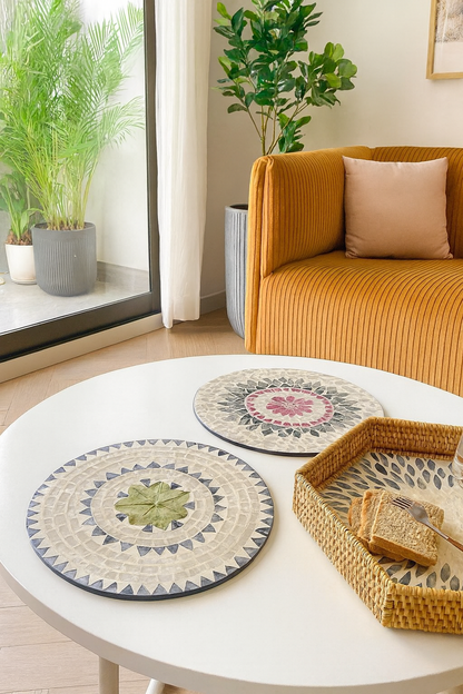 Lux Annam Mother of Pearl Plate – Vietnamese Handcrafted Art for Timeless Décor