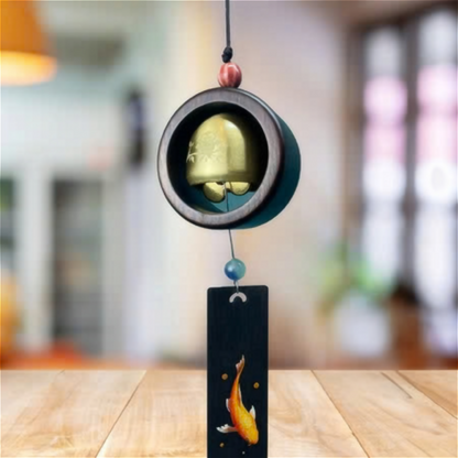 Lux Annam – Handmade Metal and Wooden Wind Chime for a Peaceful Home