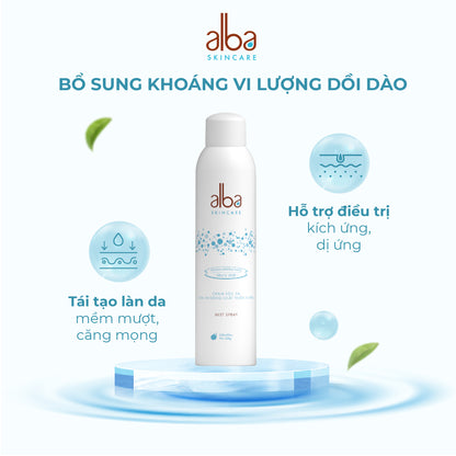 Xịt khoáng Alba Skin Care chống lão hóa dưỡng ẩm - 150ml