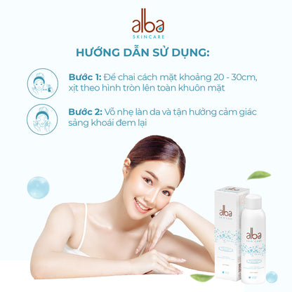 Xịt khoáng Alba Skin Care chống lão hóa dưỡng ẩm - 50ml